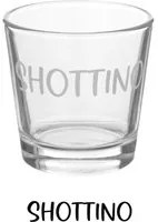 Bicchierino shot vetro scritta Shottino 110 ml