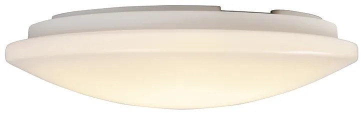 Plafoniera moderna bianca con LED 15W IP44 - Tiho