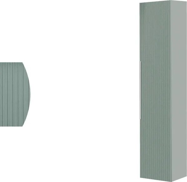 Colonna per mobile bagno Burano 1 anta P 24 x L 30 x H 150 cm verde