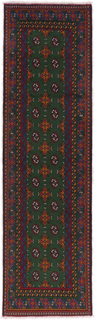 Afghan Tappeto 290x90 (Afghanistan) Annodato A Mano
