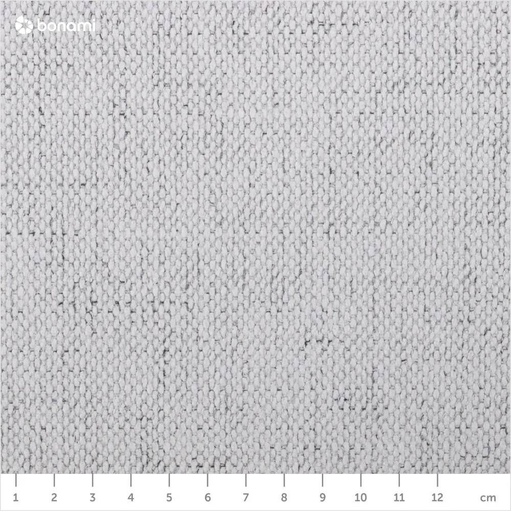 Letto matrimoniale imbottito in grigio chiaro con contenitore con rete inclusa 200x200 cm Lupine – Micadoni