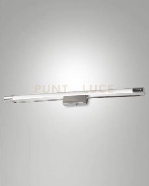 Rapallo applique cromo in metallo e metacrilato l.60cm a led 3000k ...