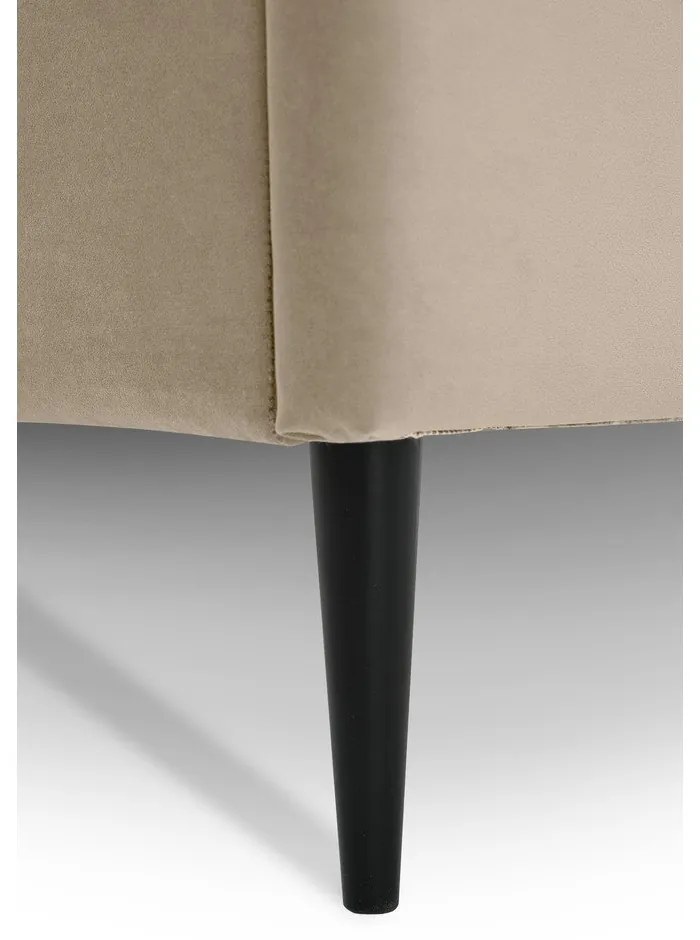 Letto per bambini beige con contenitore 120x200 cm Star - Scandic