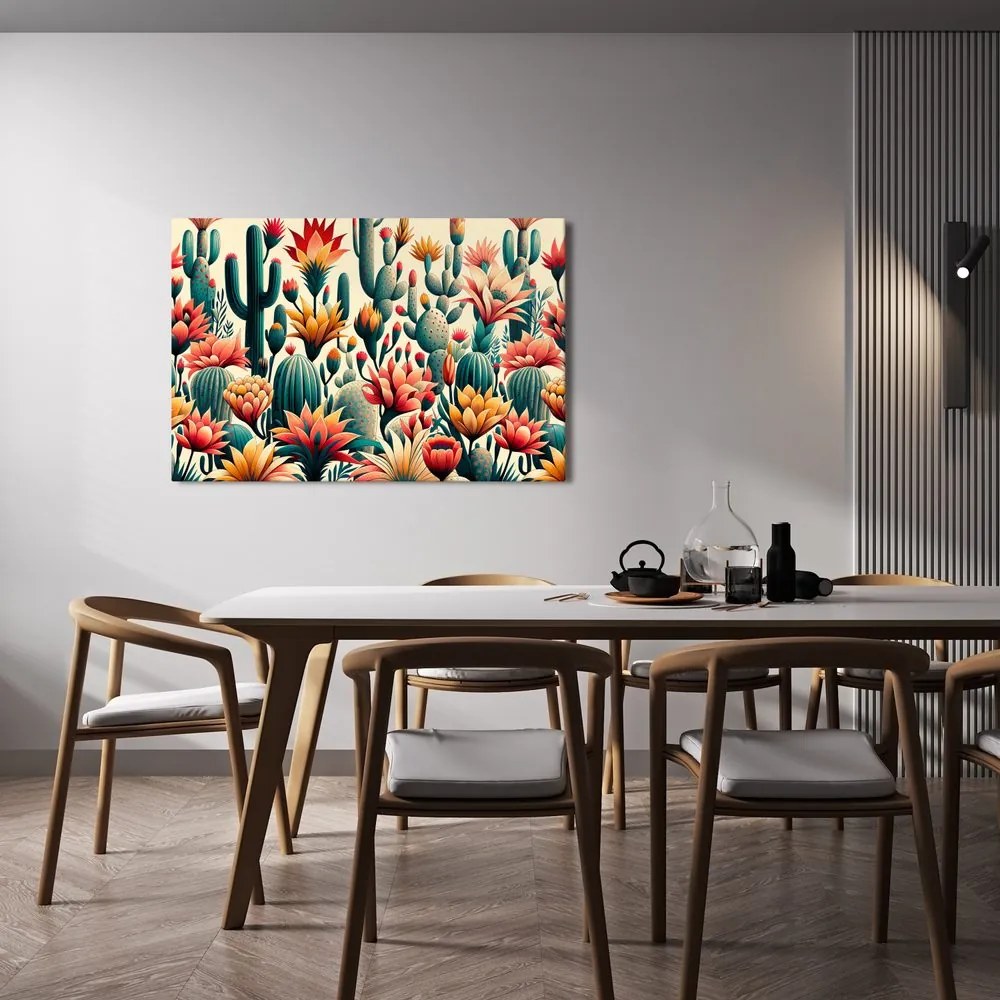 Quadro su tela – Cactus in fiore