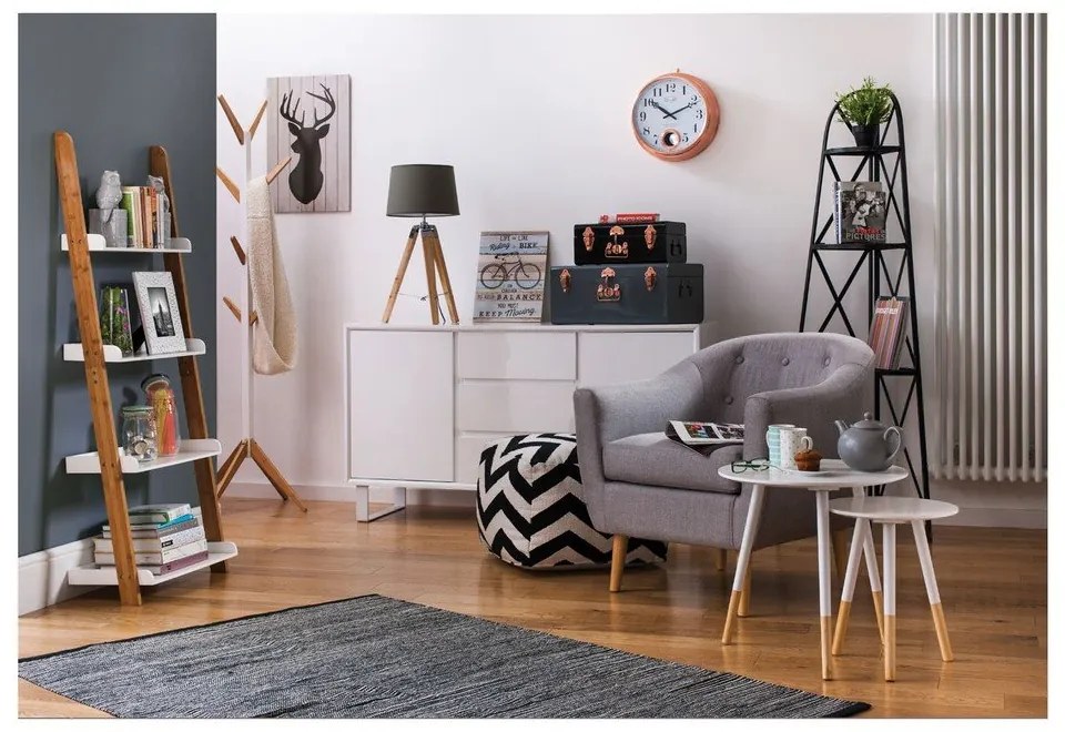 Tavoli rotondi da appoggio in set di 2 Viborg - Premier Housewares