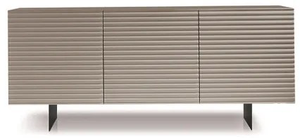 Madia in legno 180 cm 3 ante Tortora - ARISA 2 piedini