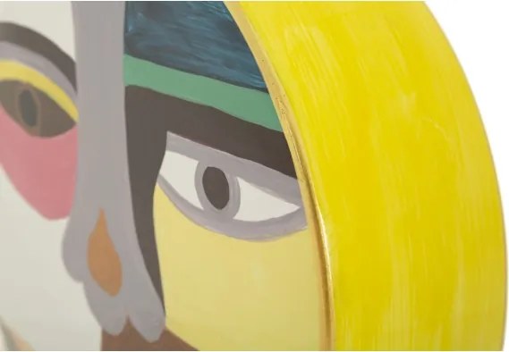 Vaso Piccassy Color Round Cm 23X9X28