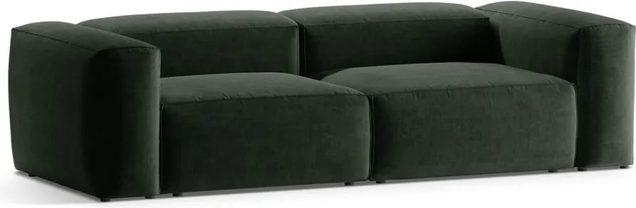 Divano verde 264 cm Bergamo – Cosmopolitan Design