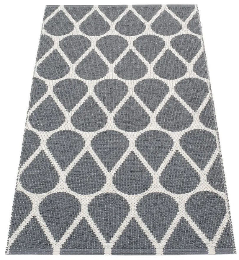Tappeto da interno/esterno grigio scuro 70x140 cm Otis Granit – Pappelina