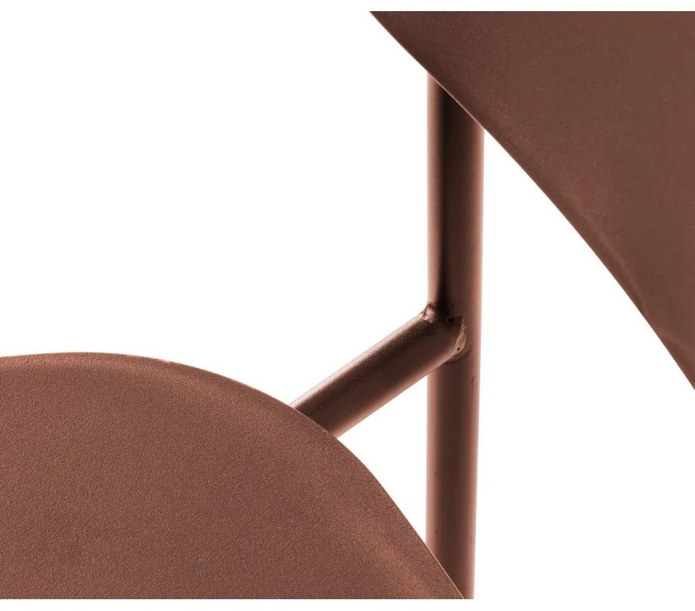 Sedie da pranzo in set color terracotta 2 pz Kirkland – Unique Furniture