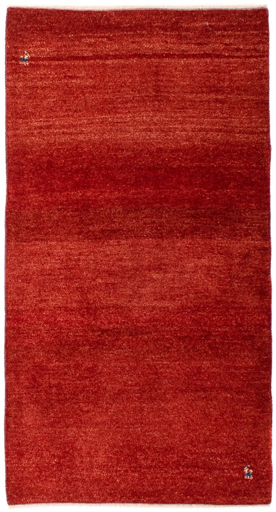 Gabbeh Tappeto persiano 140 x 80 Rosso (Iran) Annodato A Mano