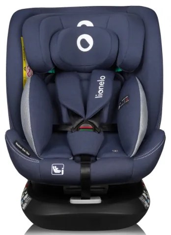 Lionelo -Seggiolino auto con base girevole BASTIAAN ONE i-Size 40-150 cm Blu Navy