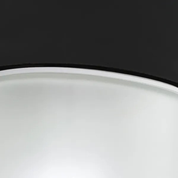 Orion - Plafoniera OSTIA 1xE27/40W/230V Ø 9,8 cm nero