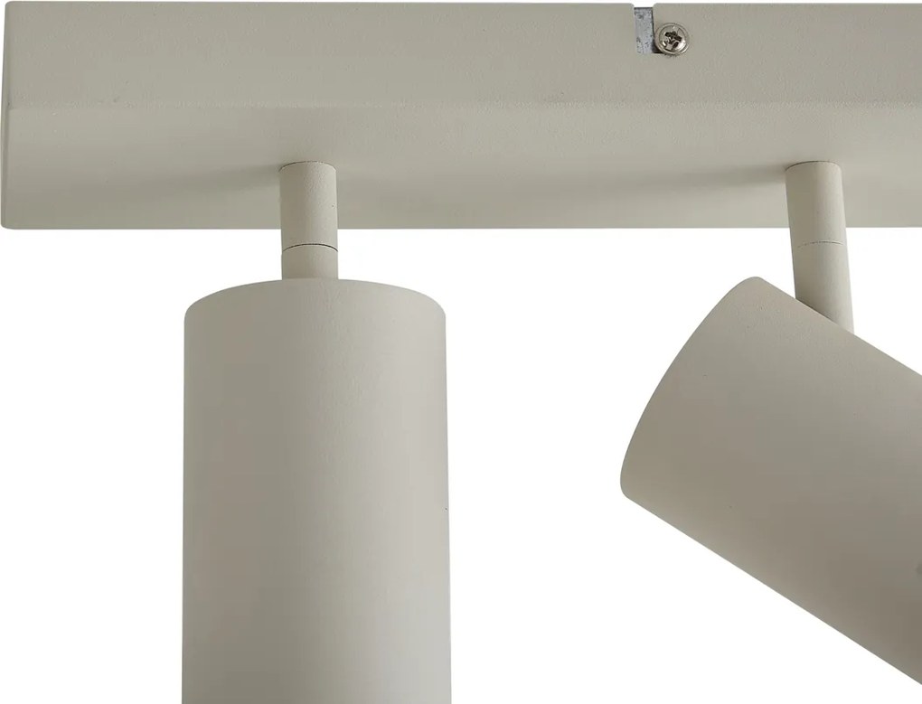 Faretto da soffitto moderno beige 4 luci regolabile - Renna