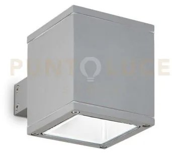 Lampada da parete snif ap1 square grigio