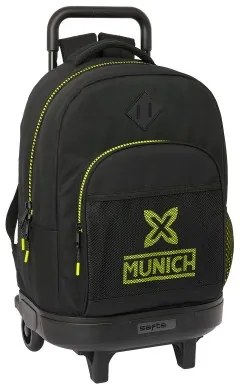 Zaino Scuola Munich Beat Nero 33 x 45 x 22 cm