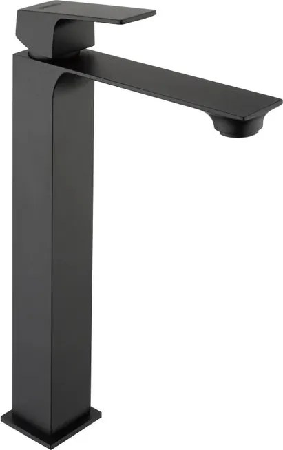 Rubinetto per lavabo getto aerato Flat nero pvd opaco MAMOLI