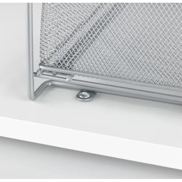 WENKO 53140800 - Mensola GIOMA 35x33,5 cm argento