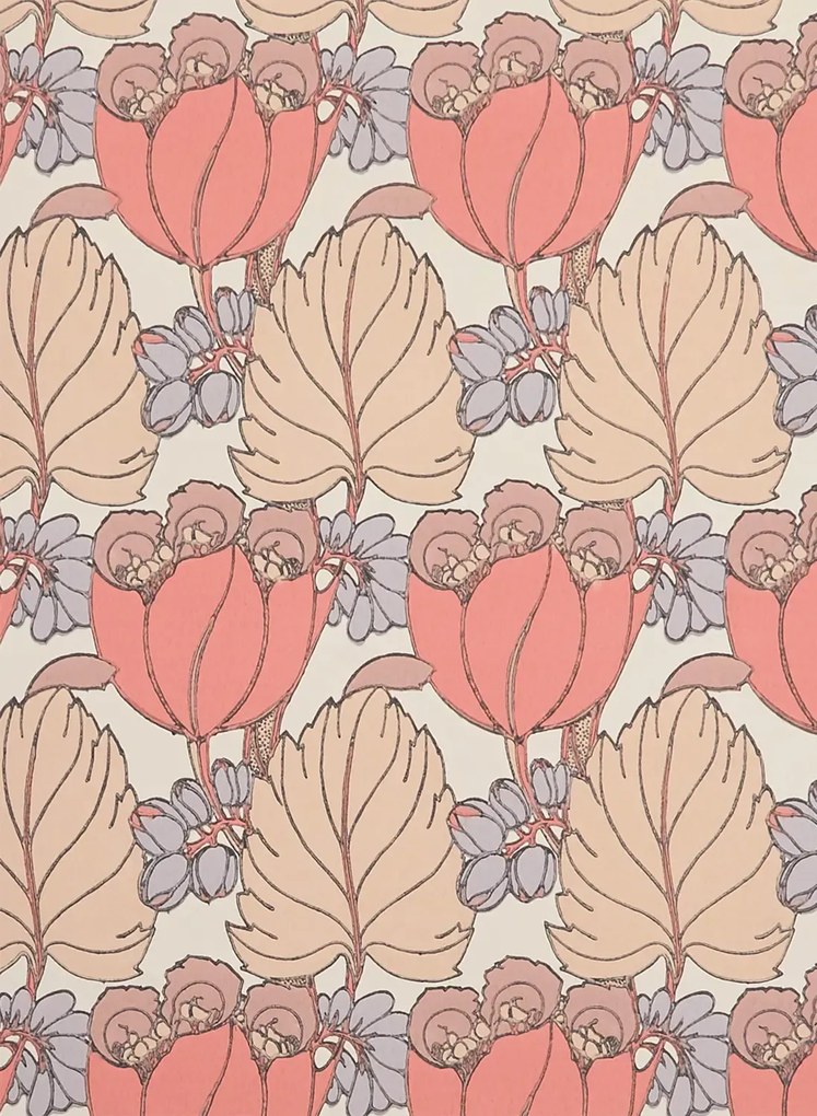 Liberty Carta da parati Regency Tulip - Lacquer