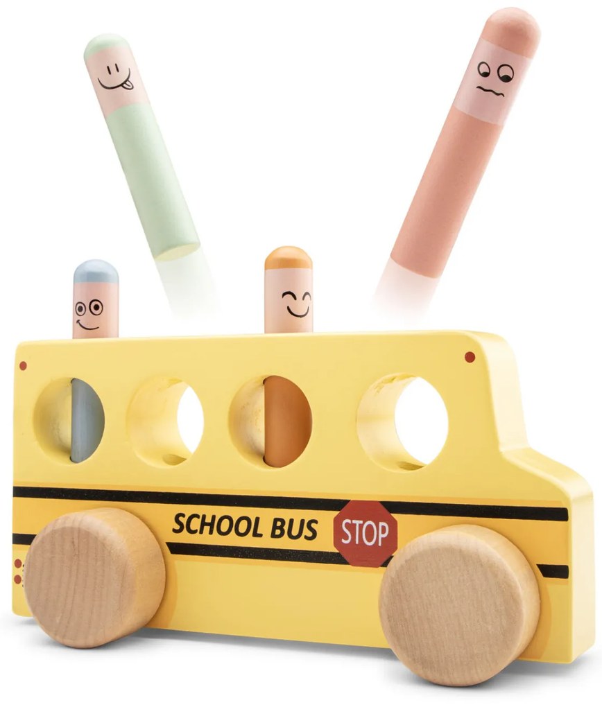 Pop-up - Pioli a molla - Scuolabus