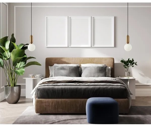 ITALUX PND-02340-1S-BRO - Lampadario a sospensione con filo ALDEVA 1xE27/40W/230V bronzo