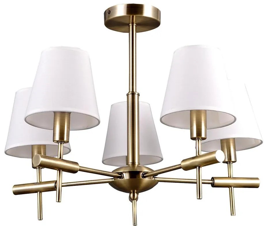 ITALUX MD38482-5 - Lampadario a sospensione con supporto rigido BALTER 5xE14/40W/230V