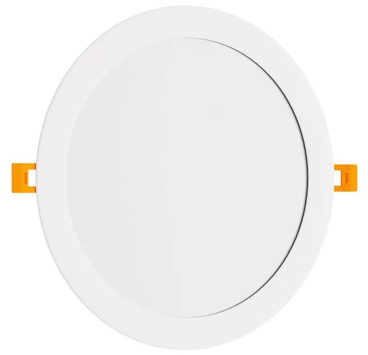 Pannello LED Rotondo 24W 2.400lm Foro Ø225-230mm Osram chip LED Colore Bianco Caldo 3.000K