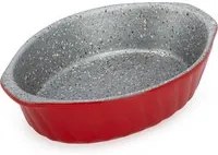 Mini pirofila ceramica 19x12,5x5 cm rossa