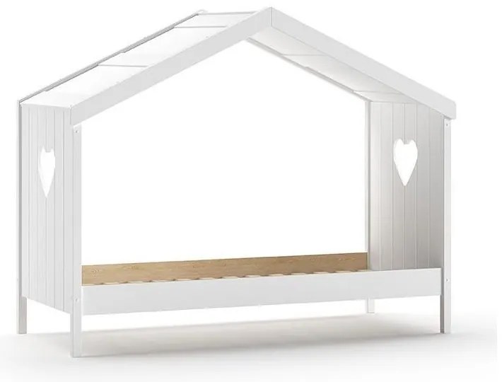 Letto bianco per bambini 90x200 cm Amori - Vipack