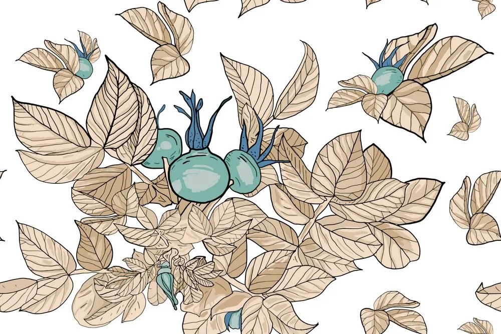 Carta da parati – Giardino autunnale
