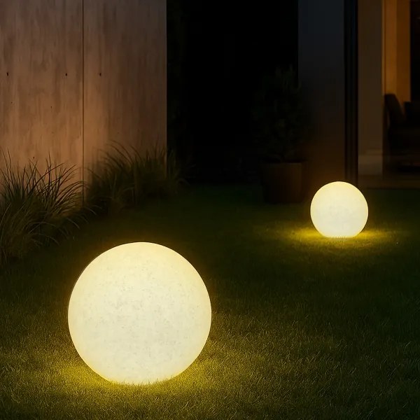 Lampada decorativa da esterno LUMISTONE 1xE27/15W/230V IP65 Ø 28 cm