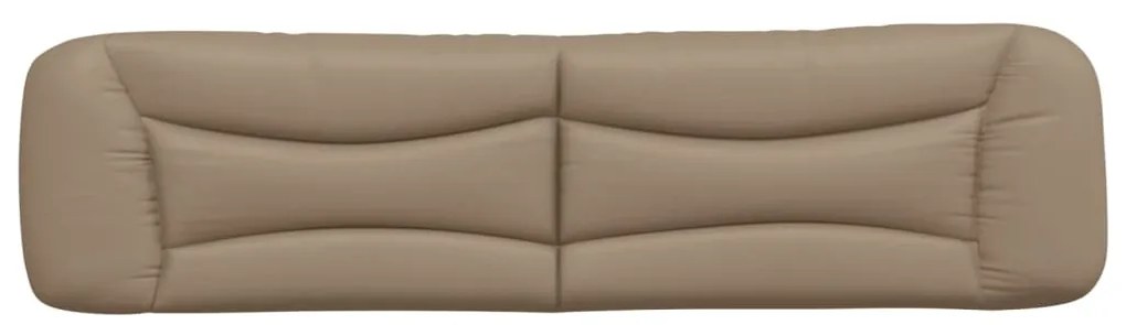 Cuscino testiera cappuccino 200 cm in similpelle