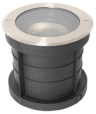 Set di 6 faretti da terra in acciaio AR111 orientabili IP65 - Delux Honey