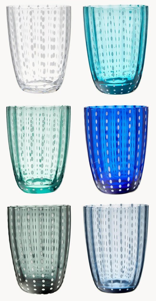 Set di 6 bicchieri Kalahari