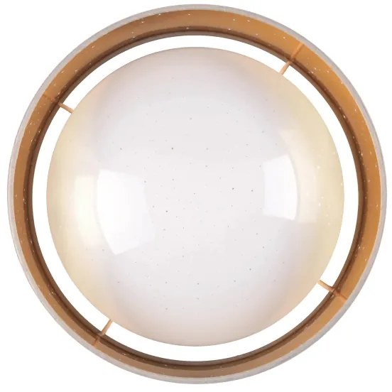 Plafoniera LED TULUZA LED/18W/230V diametro 32 cm marrone