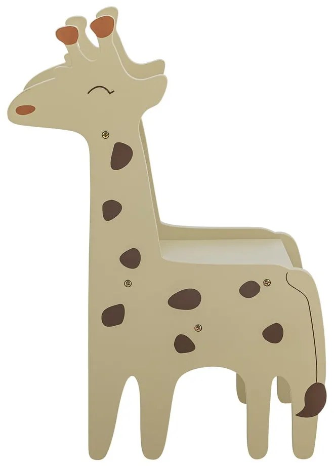 Sedia per bambini beige Ibber – Bloomingville Mini