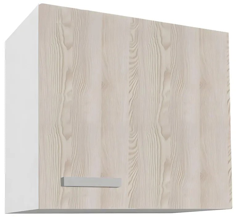 Cassettiera da cucina 1 base e 1 pensile Quercia e Bianco - TRATTORIA