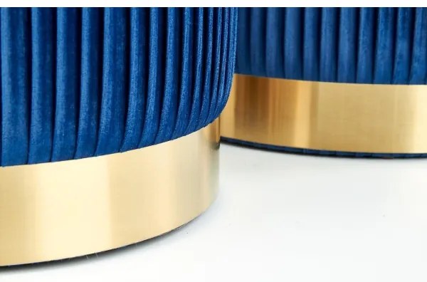 SET 2x Tabacco MONTY diametro 36/66 cm blu/oro