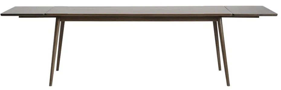 Tavolo da pranzo allungabile marrone con piano effetto rovere 190x90 cm Barrali - Unique Furniture