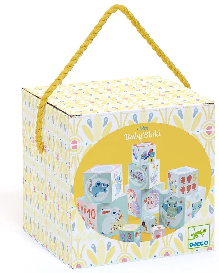 Cubi sovrapponibili - piramide con animali