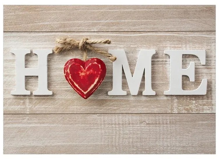 Fotomurale adesivo  Home Heart (Red)  Larghezza x Altezza Home decor 147x105