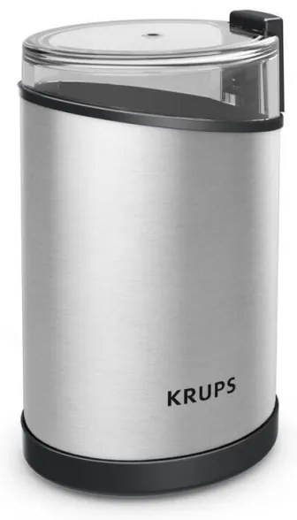 Krups - Macinacaffè elettrico in grani 85g FAST-TOUCH 200W/230V cromo