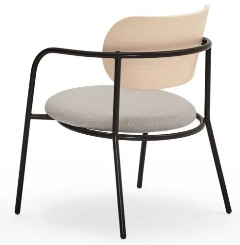 Sedia da pranzo grigio chiaro in frassino Eclipse - Teulat