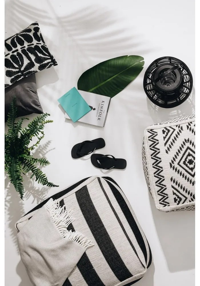 Plaid grigio chiaro con contenuto di cotone , 140 x 180 cm Skyline - Euromant