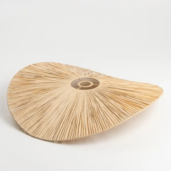 Brilagi - Lampadario LED sospeso con cavo CERIA BOHO 1xE27/40W/230V diam. 60 cm in rafia