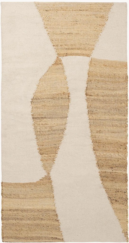 Tappeto in iuta/cotone Lumi