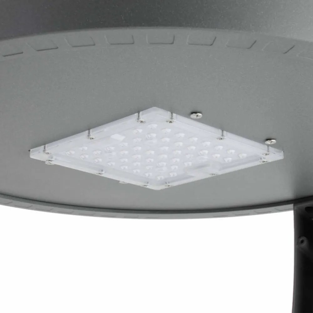 Lampione Stradale 65W, Dual Gray,1-10V, Programmabile,driver Philips Colore  Bianco Caldo 2.700K