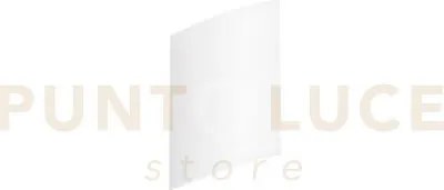 Applique a parete slash in gesso verniciabile 1 luce attacco gu10 3...