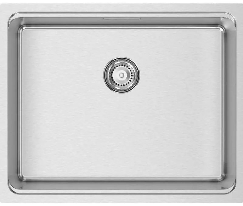 Lavello 1 vasca RODI Una 50 inox L 44 x L 54 x P 20 cm argento