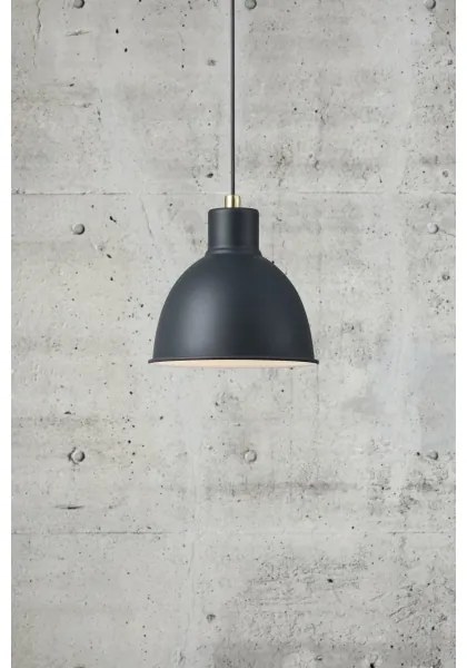 Nordlux - Lampadario a sospensione con filo POP 1xE27/60W/230V nero